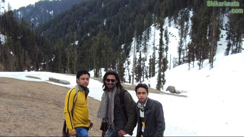 Bulah view snowfall time shikari mata